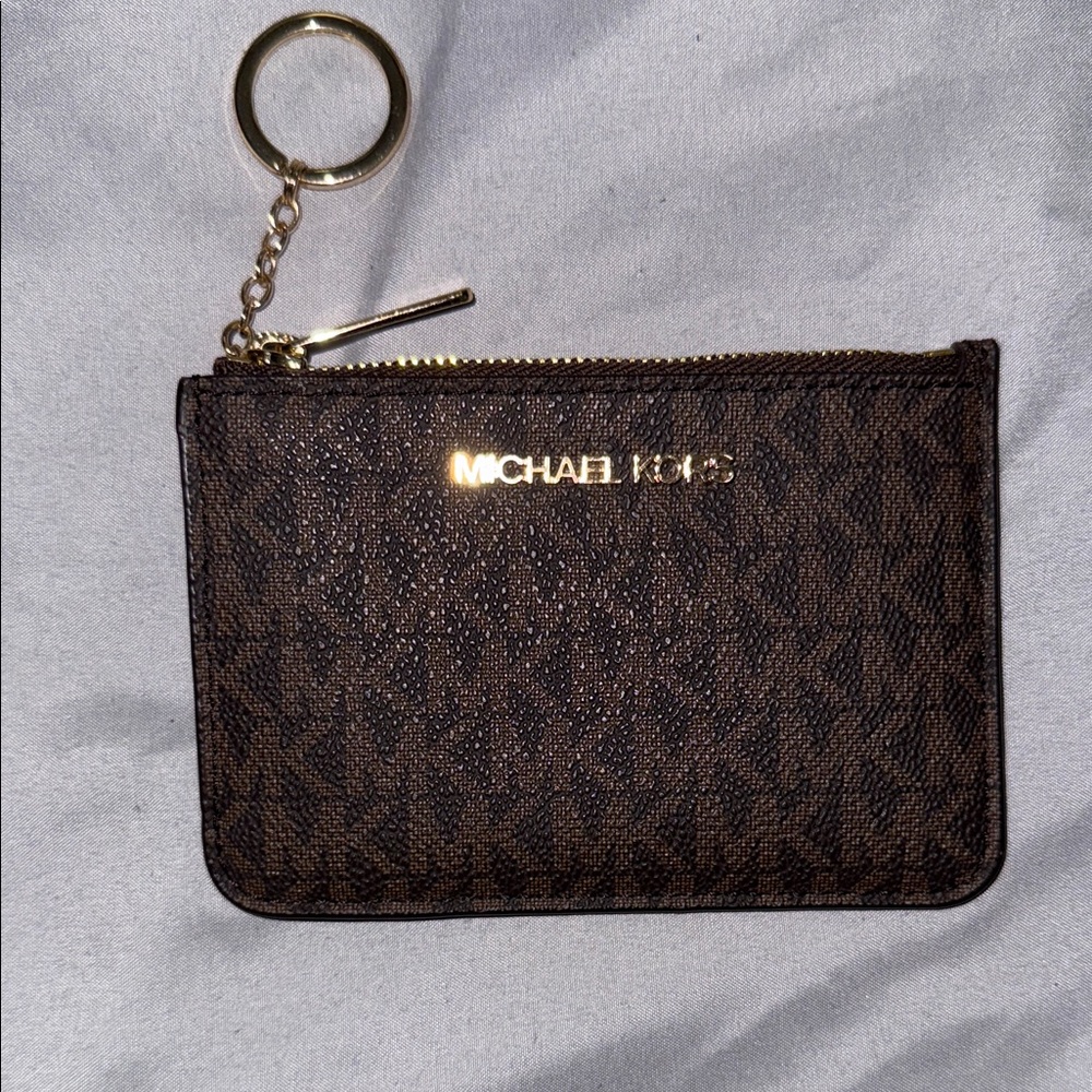 Michael Kors Brown Card Holder NWOT
